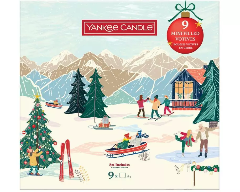 Yankee Candle Signature Kerzenglas Après Ski 9 x 37 g