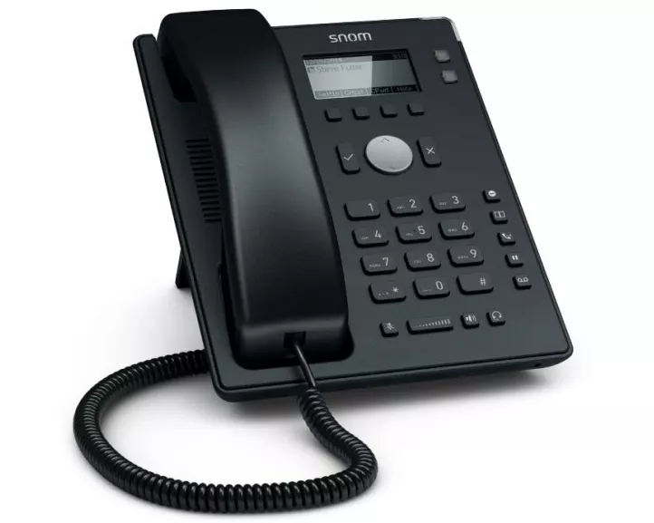 snom Tischtelefon D120 Schwarz