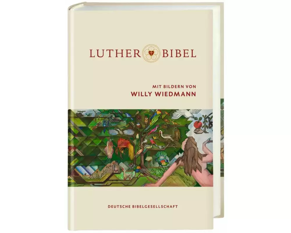 Lutherbibel mit Bildern von Willy Wiedmann. Mit Apokryphen und Familienchronik. Altes und Neues Testament mit den schönsten Bibel-Bildern des Stuttgar