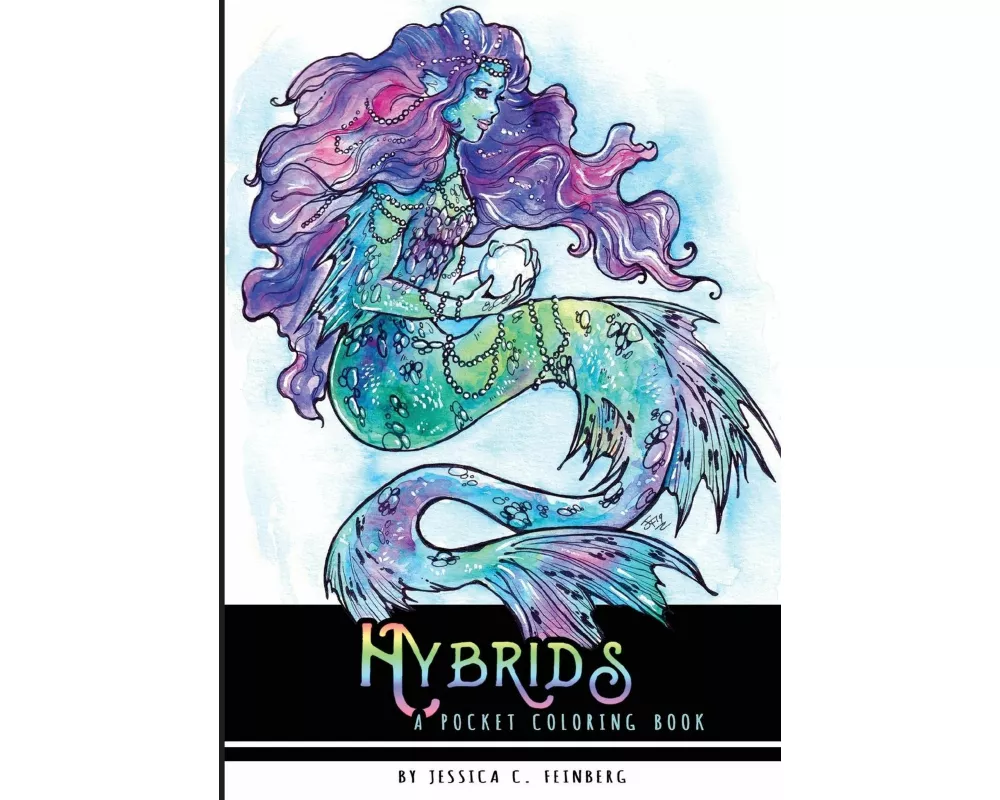 Hybrids Pocket Coloring Book