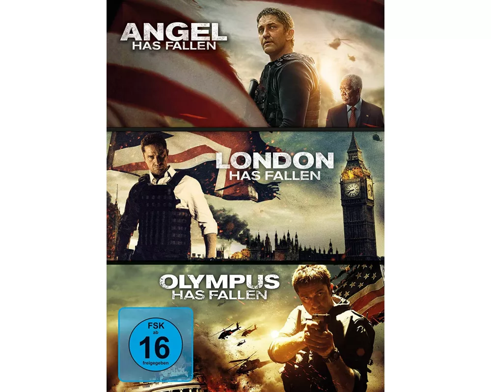 Olympus Has Fallen & London Has Fallen & Angel Has Fallen