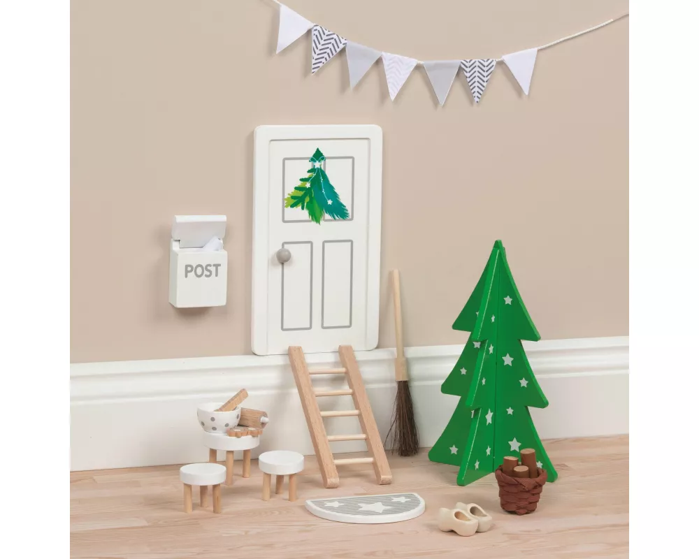 Wichteltür mit Accessoires