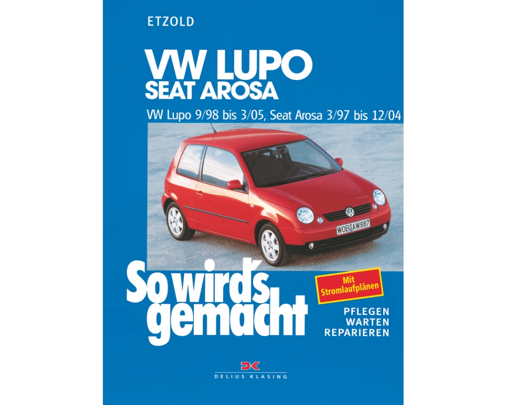 VW Lupo 9/98-3/05, Seat Arosa 3/97-12/04