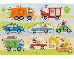 Steckpuzzle Fahrzeuge