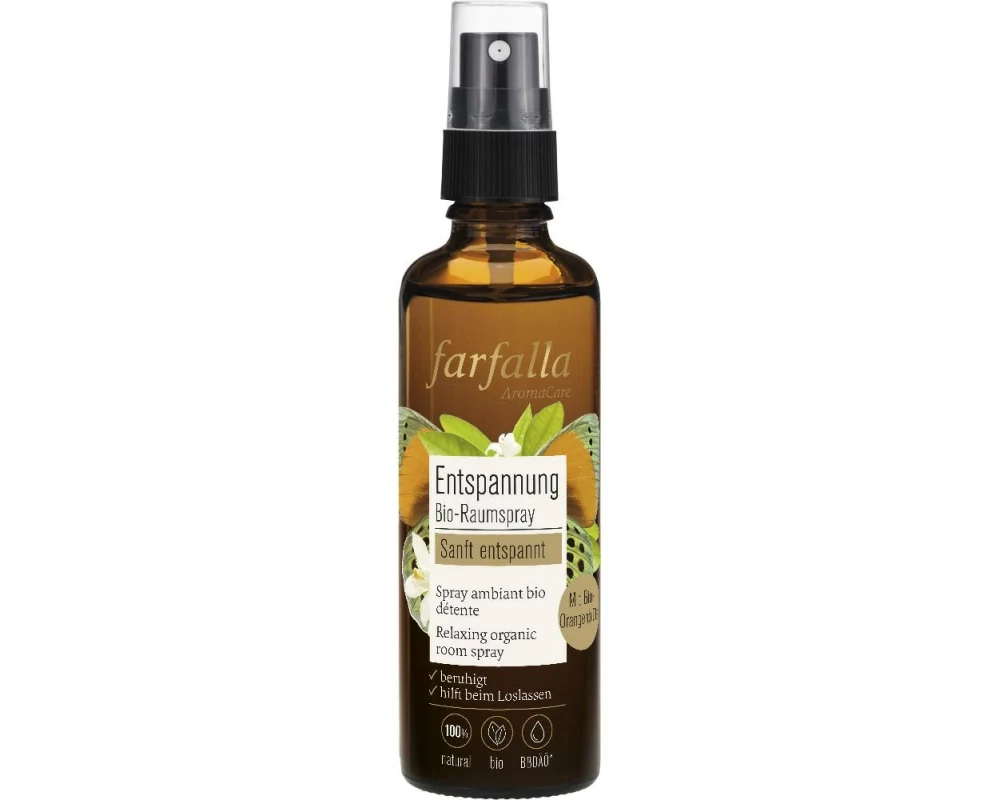 Farfalla Raumspray Orangenblüte entspannend 75 ml