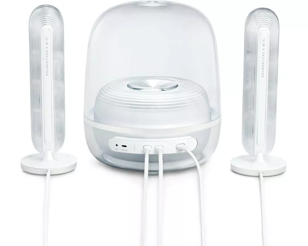 Harman/Kardon Soundsticks 5 WiFi Weiss