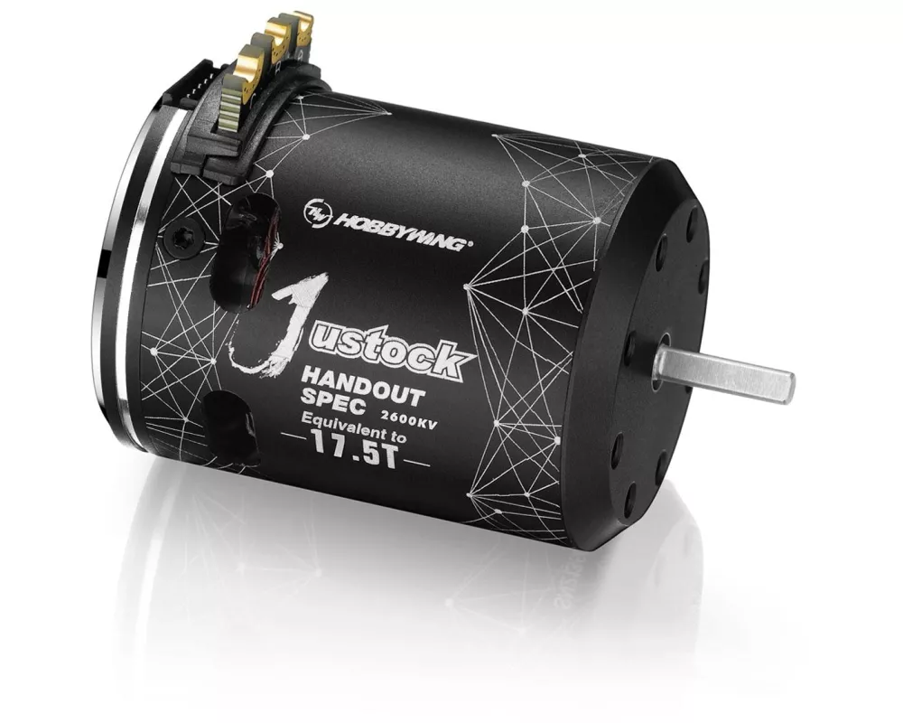 Hobbywing Brushless Sensored Motor Xerun Justock 17.5T Handout