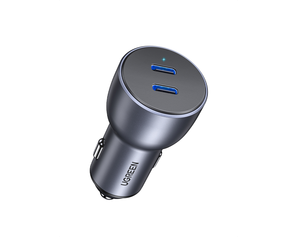 UGREEN Fast Car Charger 50W 70594 USB-C PD+USB-C PD