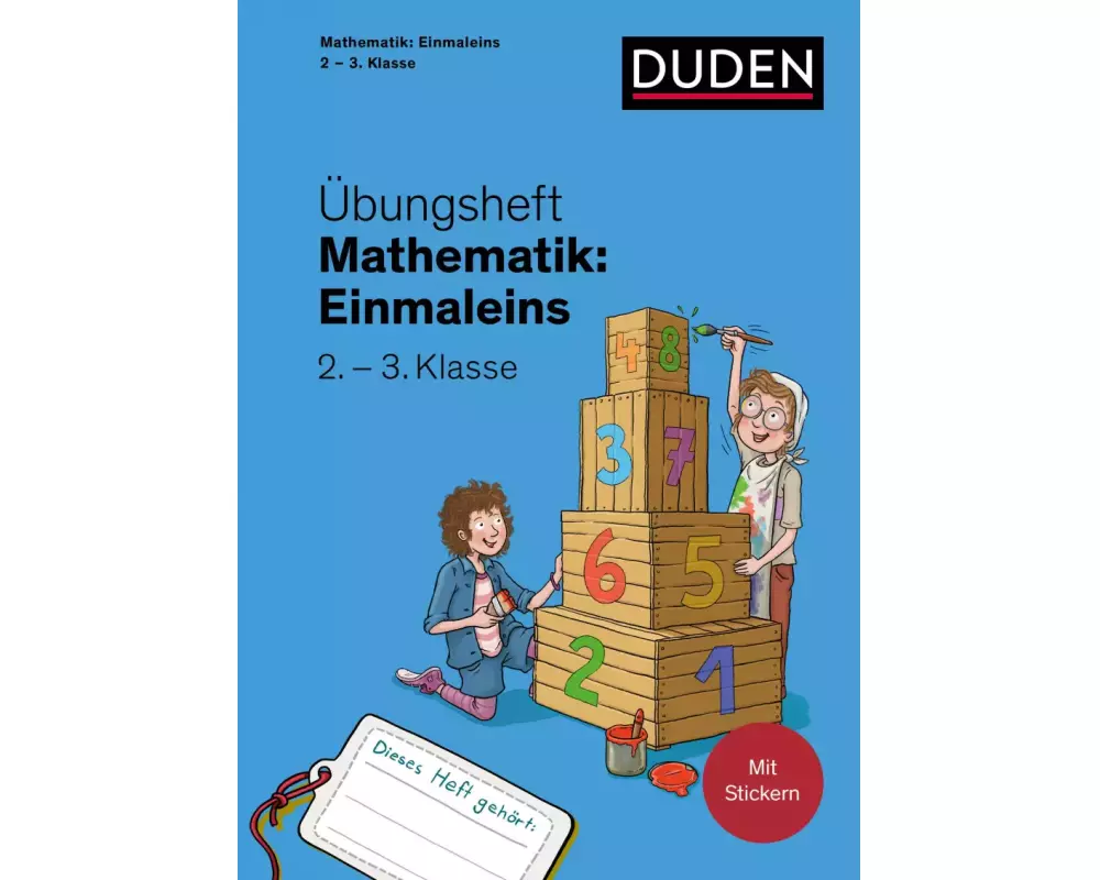 Übungsheft Mathematik - Einmaleins 2./3. Klasse