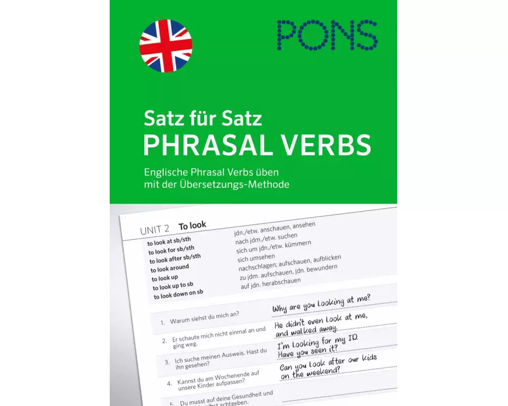 PONS Satz für Satz Phrasal Verbs Englisch