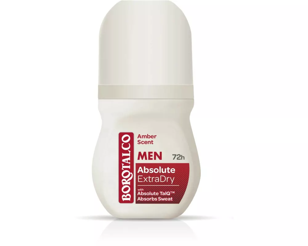 Borotalco Deo Roll-on Men Extra Dry Amber 50 ml