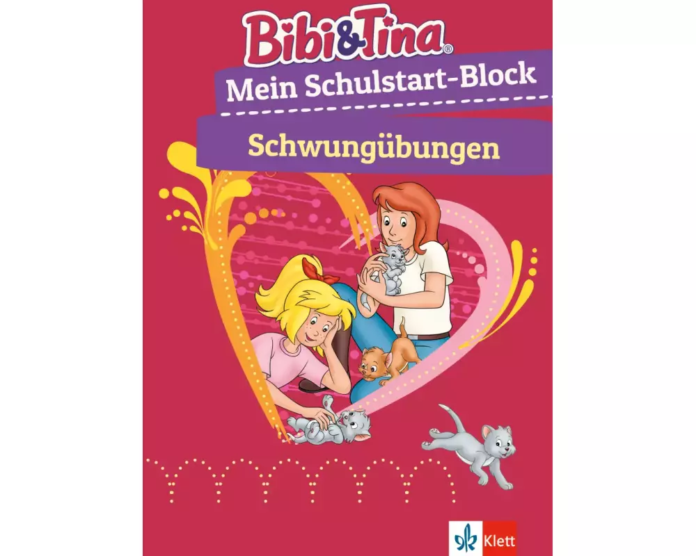 Bibi & Tina: Mein Schulstart-Block Schwungübungen