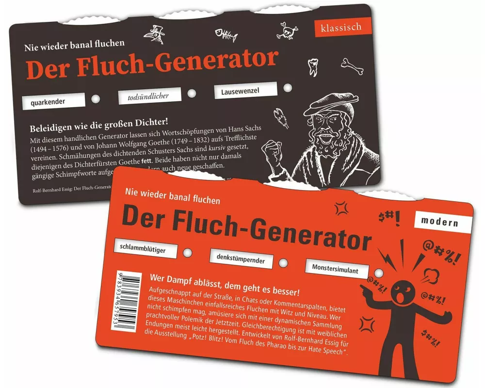 Der Fluch-Generator. Nie wieder banal fluchen