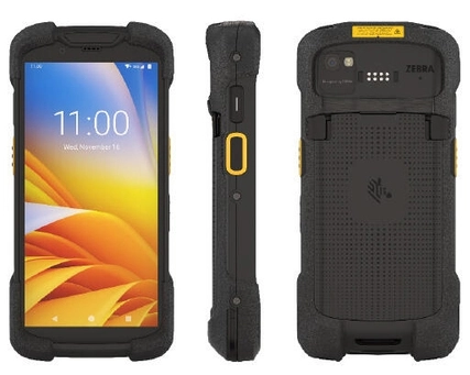 Zebra TC73. Display diagonal: 15.2 cm (6"), Display resolution: 1080 x 2160 pixels. Internal memory: 8 GB, Flash memory: 128 GB, Compatible memory cards: MicroSD (TransFlash). Processor frequency: 2.7 GHz, Processor family: Qualcomm, Processor model: 6490. Operating system installed: Android. Wi-Fi standards: 802.11a, 802.11b, 802.11g, Wi-Fi 4 (802.11n), Wi-Fi 5 (802.11ac), Wi-Fi 6E (802.11ax)