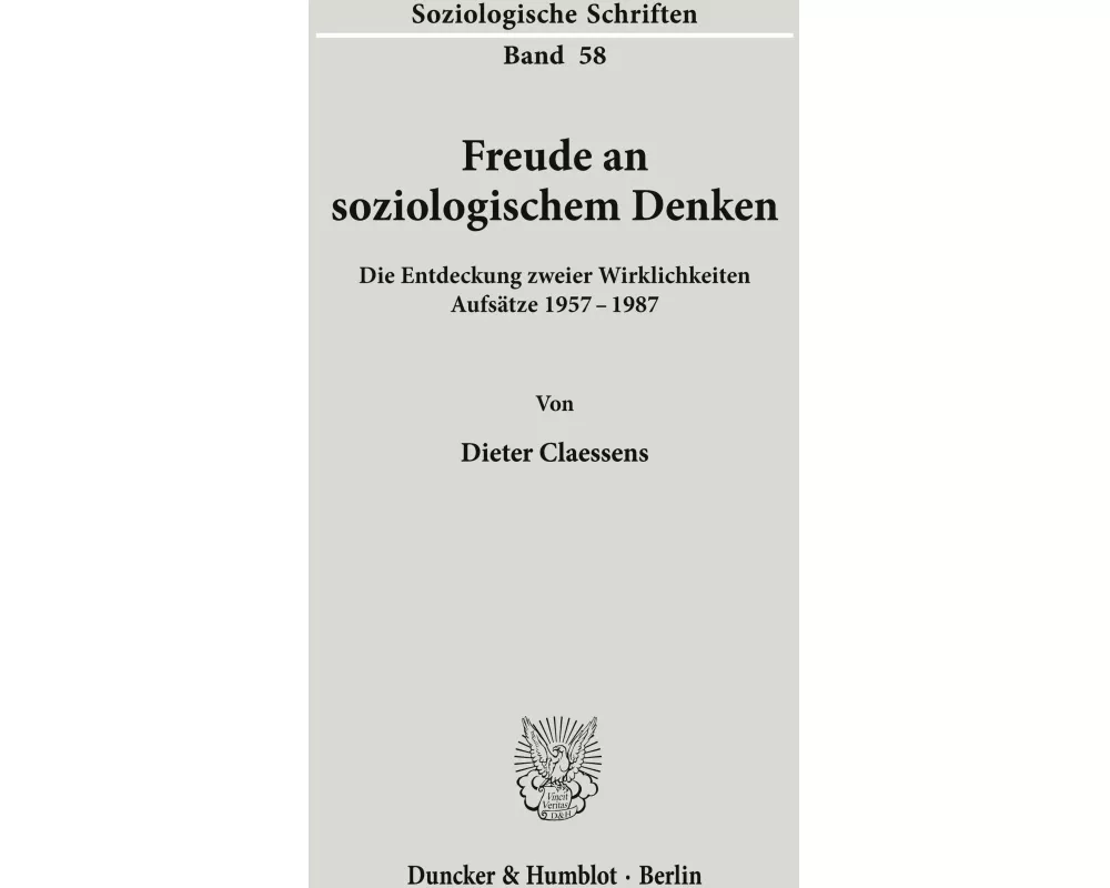 Freude an soziologischem Denken