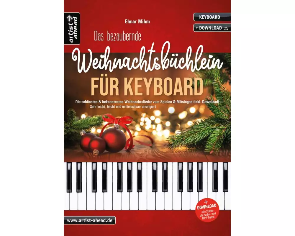 Das bezaubernde Weihnachtsbüchlein für Keyboard