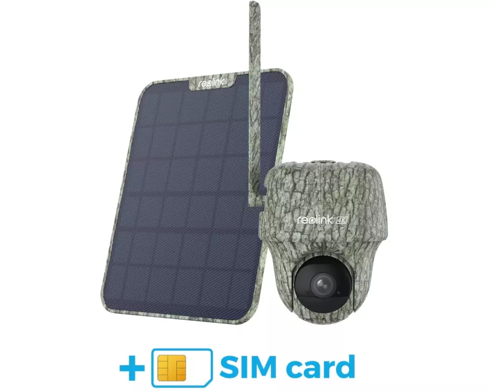 Reolink 4G/LTE-Kamera G450 inkl. Solar Panel 2 und SIM