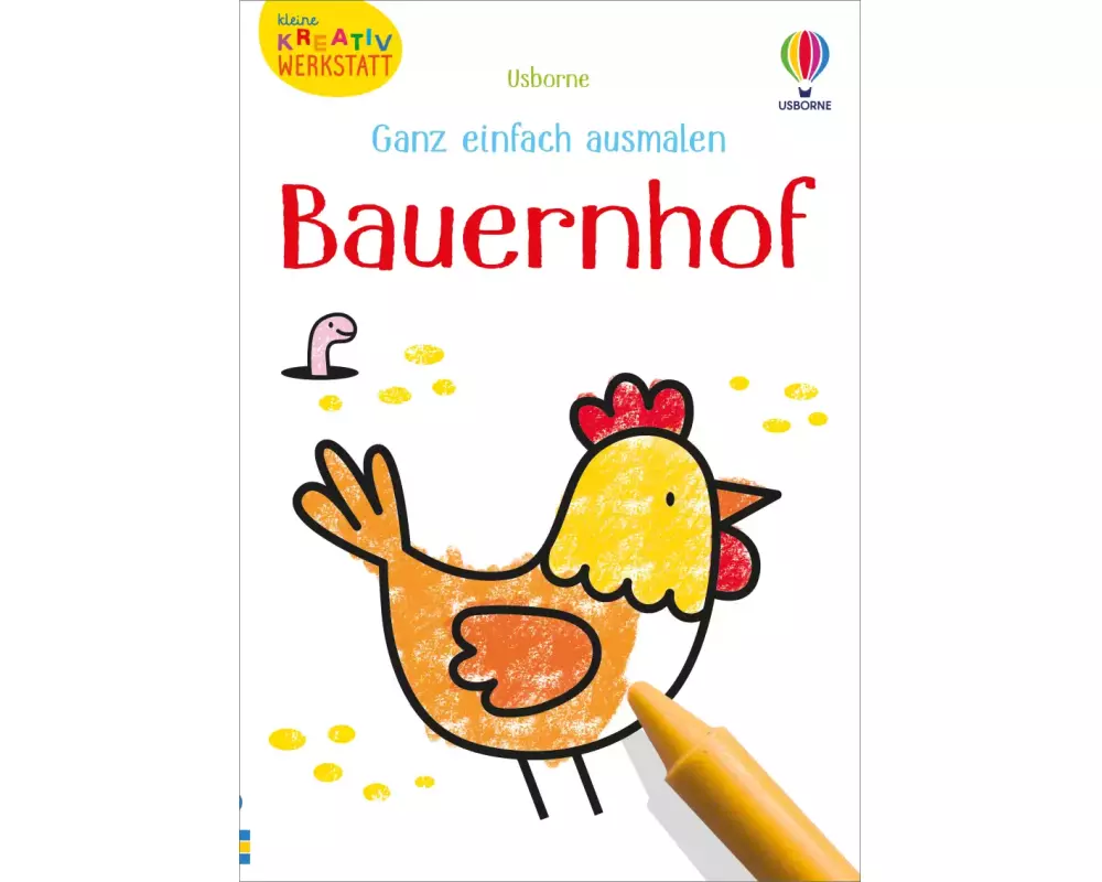 Kleine Kreativ-Werkstatt – Ganz einfach ausmalen: Bauernhof