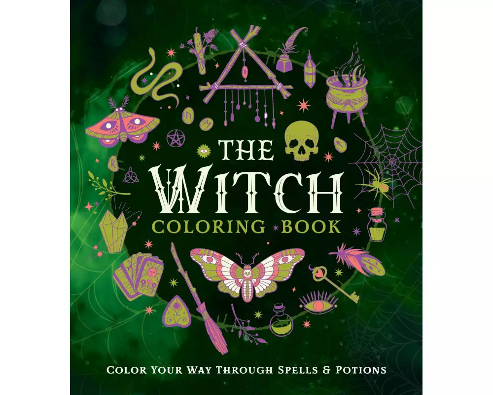 The Witch Coloring Book