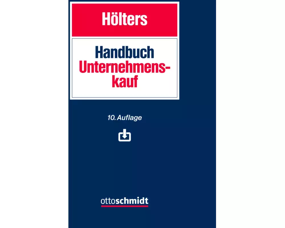 Handbuch Unternehmenskauf