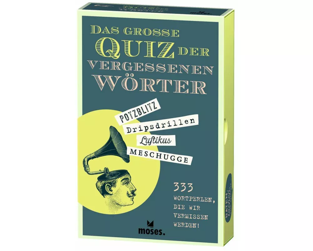 Das grosse Quiz der vergessenen Wörter
