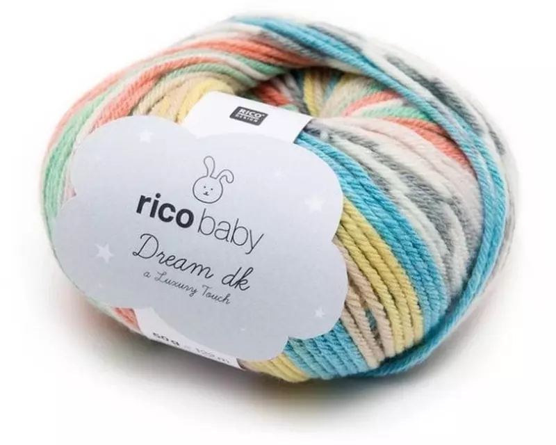 Rico Design Wolle Baby Dream dk 50 g, Mehrfarbig