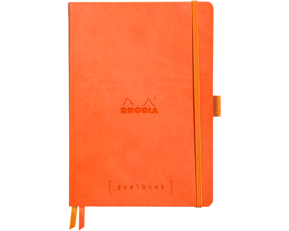 RHODIA Goalbook Notizbuch A5 117583C Softcover mandarine 240 S.