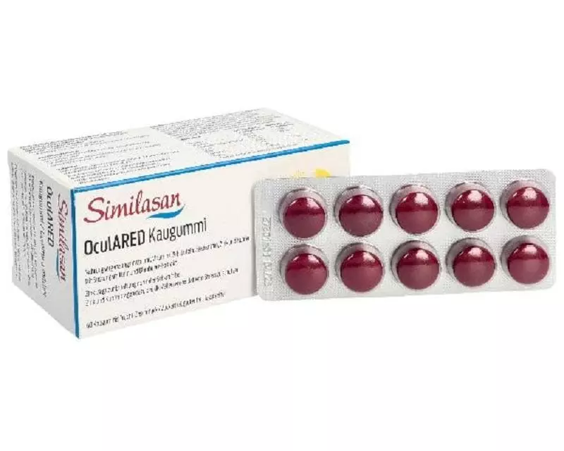 Similasan OculARED Kaugummi Frucht 60 Stück