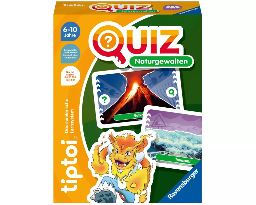 tiptoi Quiz Naturgewalten - ab 6 Jahre