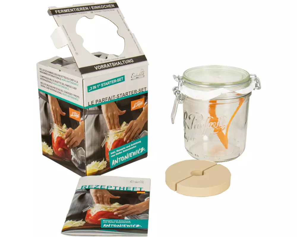 Weck Fermentationsglas Le Parfait Terrines 750 ml