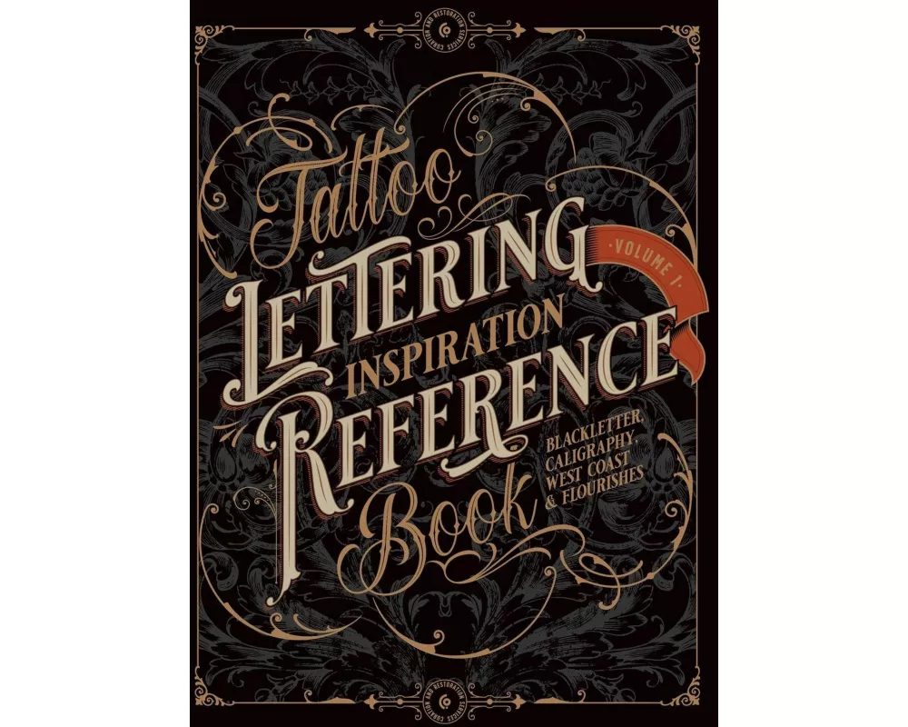Tattoo Lettering Inspiration Reference Book