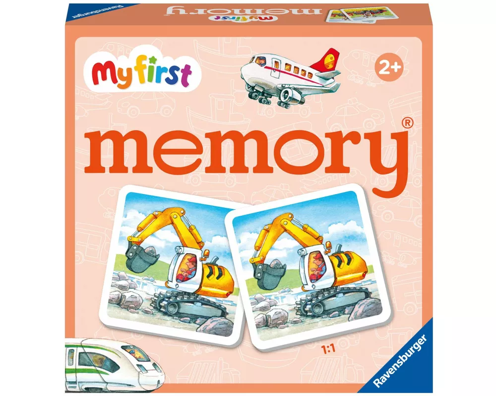 My first memory Fahrzeuge - Kinderspiel ab 2 Jahre