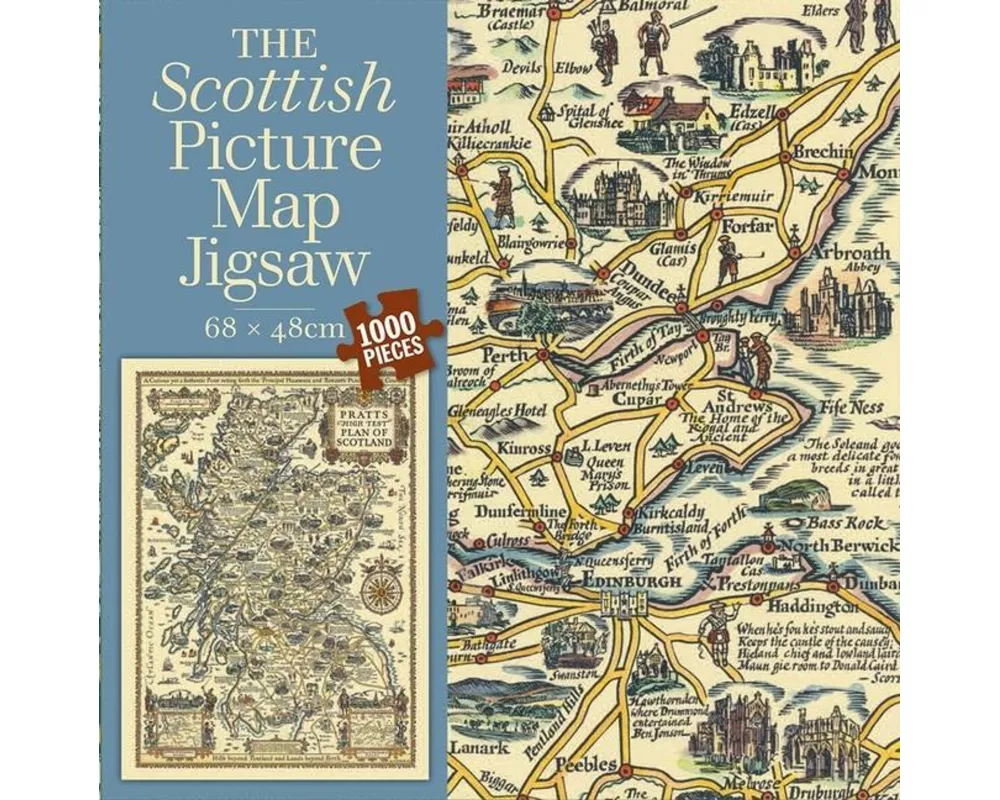The Scottish Picture Map Jigsaw