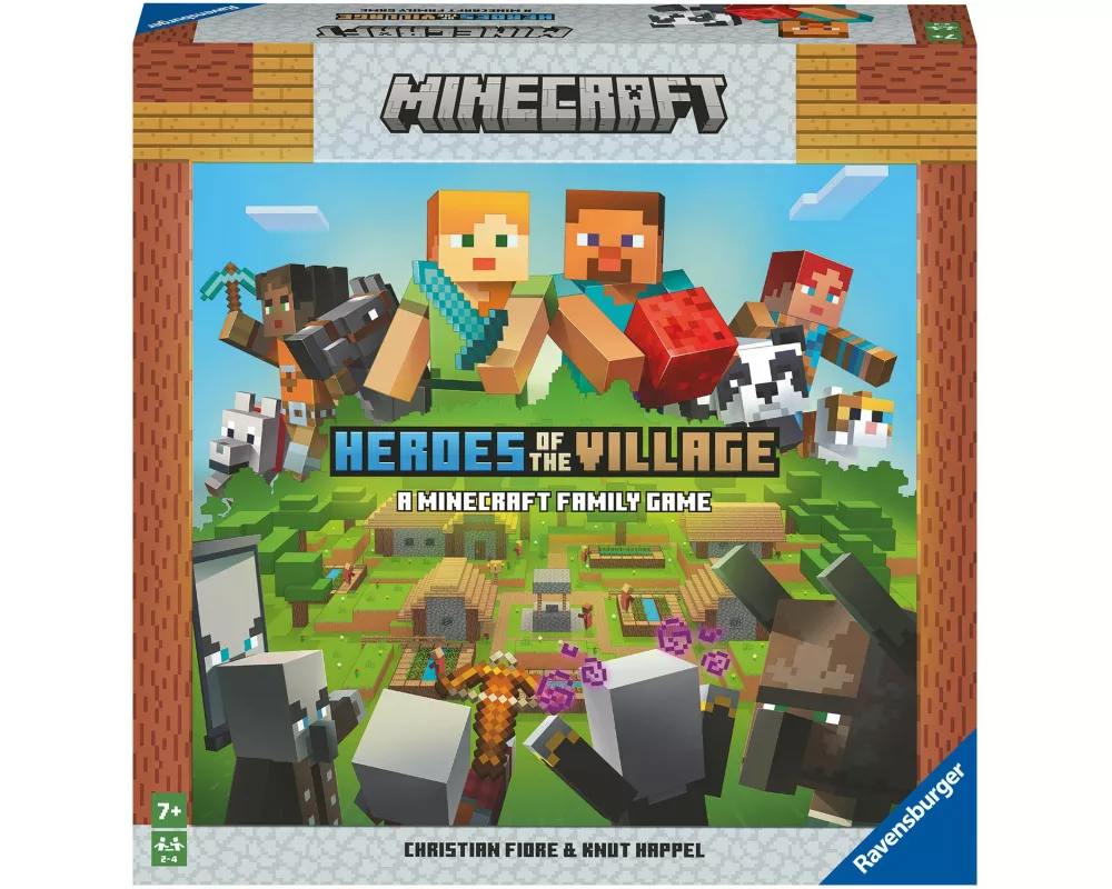Minecraft: Heroes of the Village - Gesellschaftsspiel & Brettspiel ab 7 Jahre