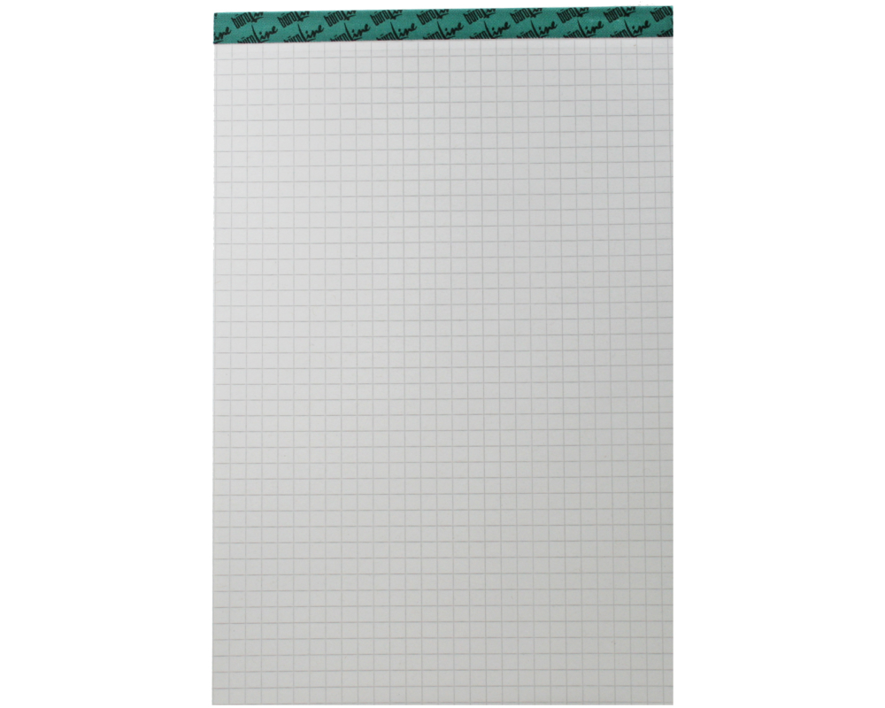 BÜROLINE Büroblock recycling A4 725272 kariert, 70g, 4mm 100 Blatt