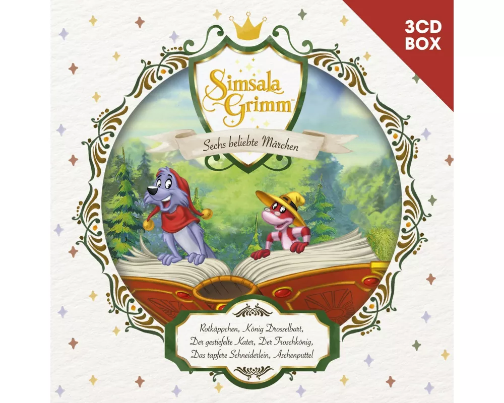 SimsalaGrimm - 3-CD Hörspielbox Vol. 1