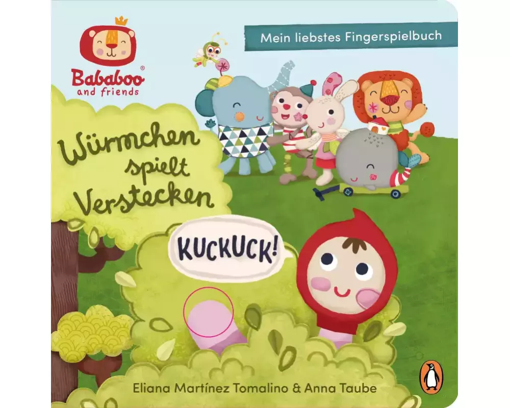 Bababoo and friends - Würmchen spielt Verstecken. Kuckuck! - Mein liebstes Fingerspielbuch