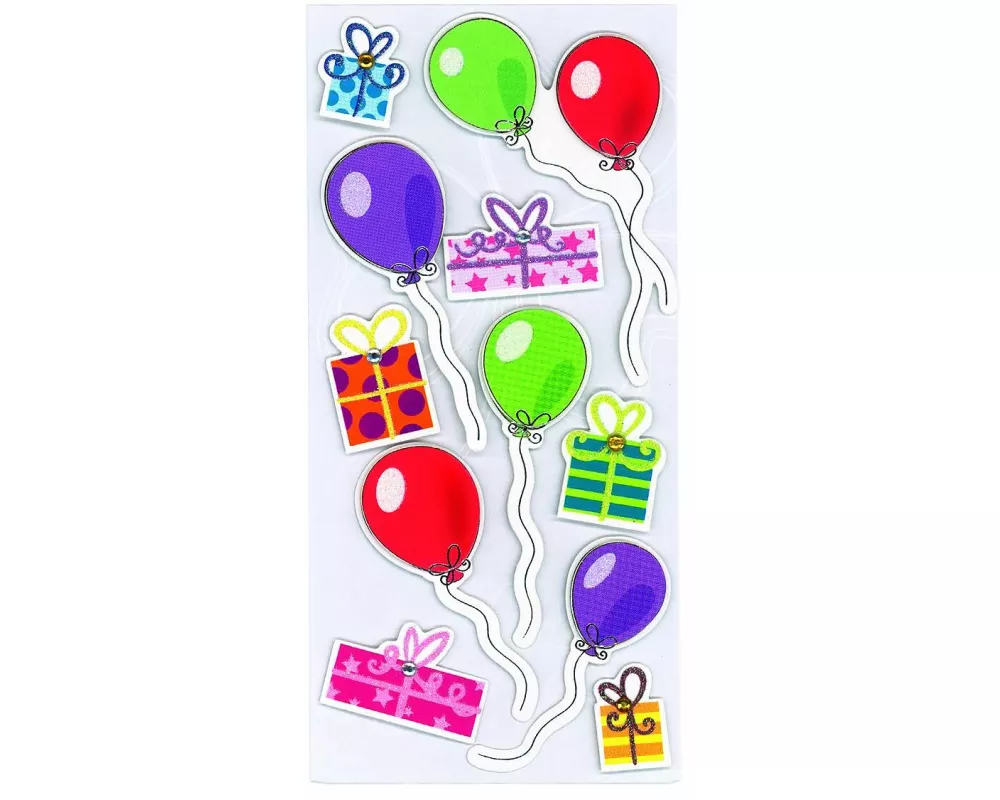 Congratulation- Pakete und Ballons