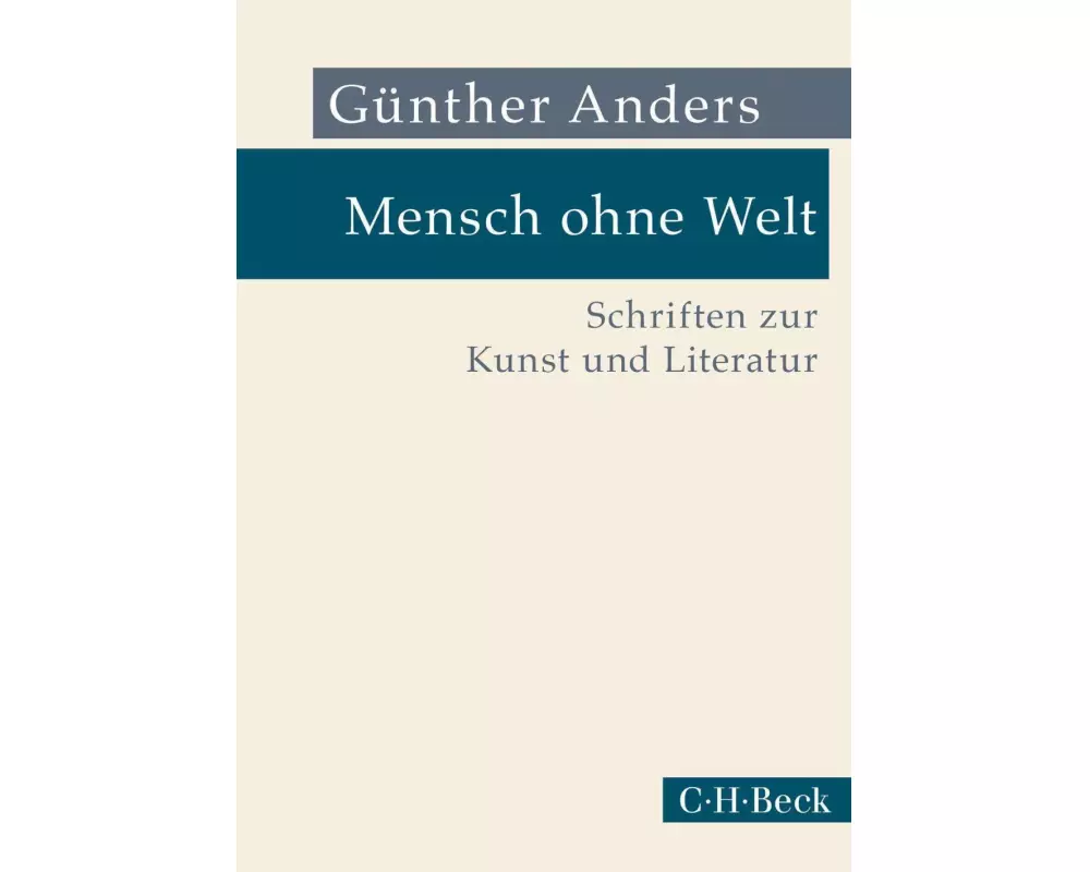 Mensch ohne Welt