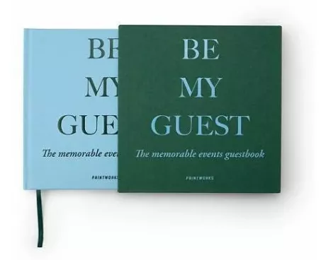 Gästebuch grün/blau