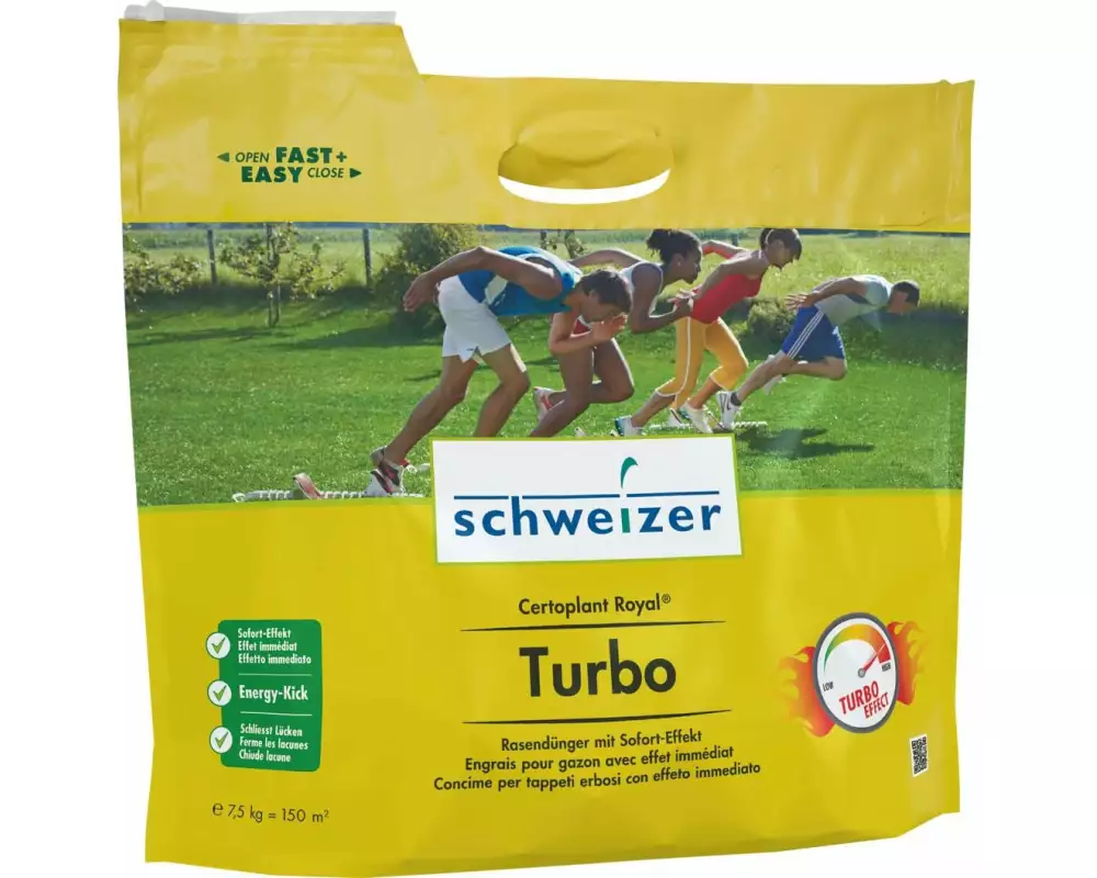 Eric Schweizer Rasendünger Certoplant Royal Turbo, 7.5 kg