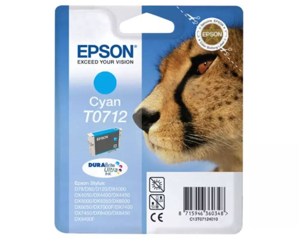 Epson Tinte T07124011 Cyan
