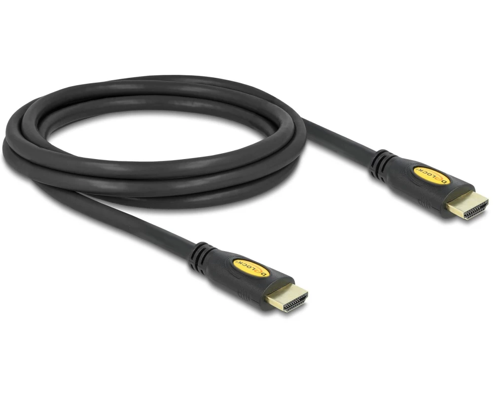 Delock HDMI-Kabel High Speed, mit Ethernet, 4K, 2.0 m