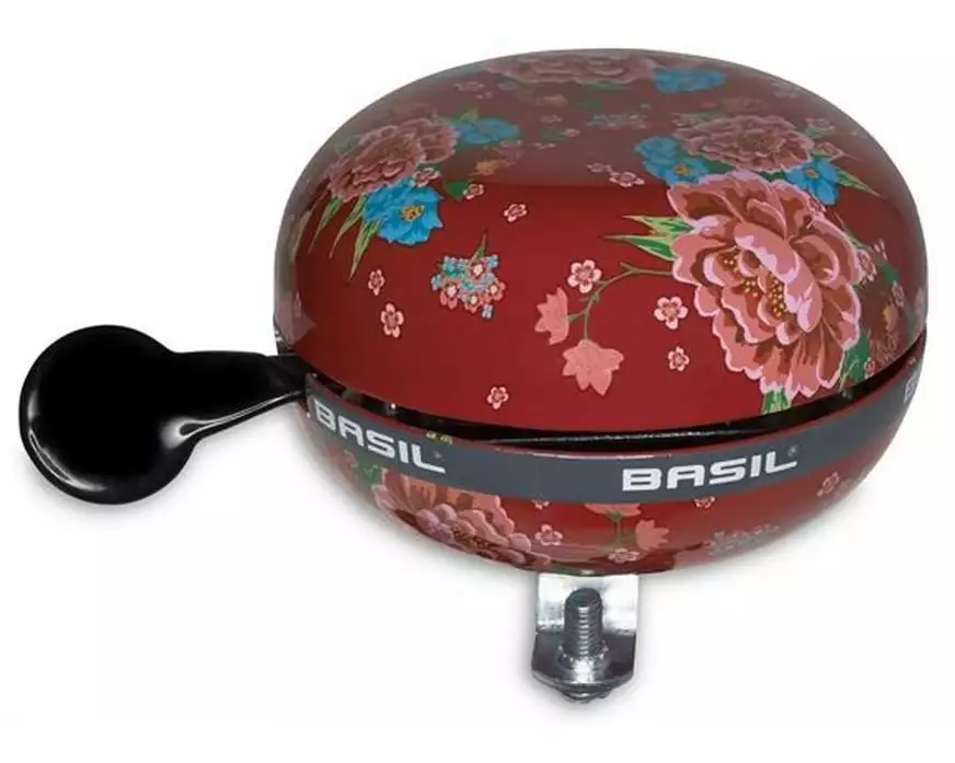 BASIL Fahrradklingel Big Bell Bloom, Rot