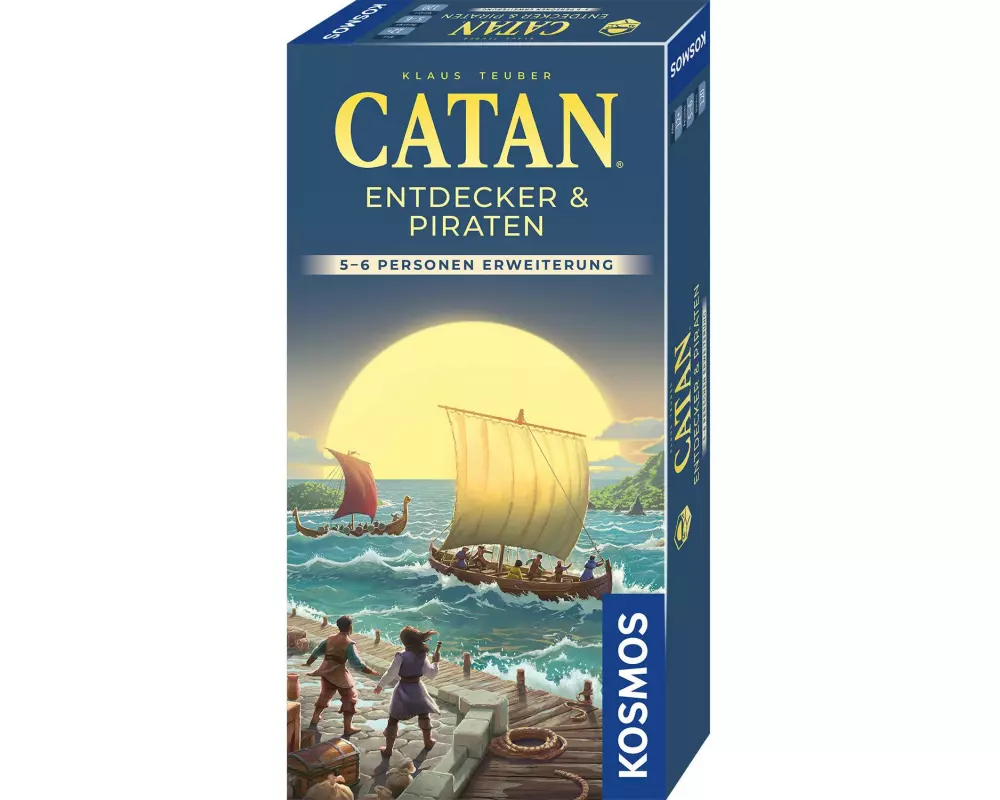 Kosmos Familienspiel CATAN Entdecker und Piraten 5/6
