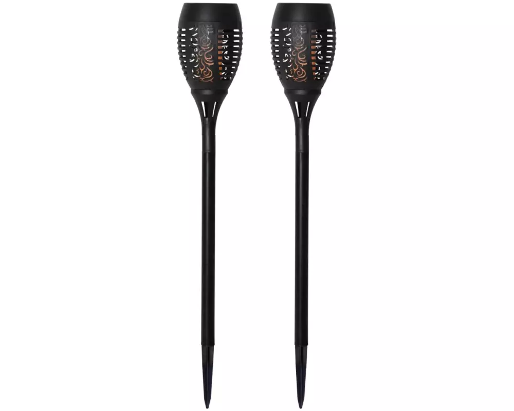 Star Trading Dekoleuchte SOLAR FLAME, 2 Stück