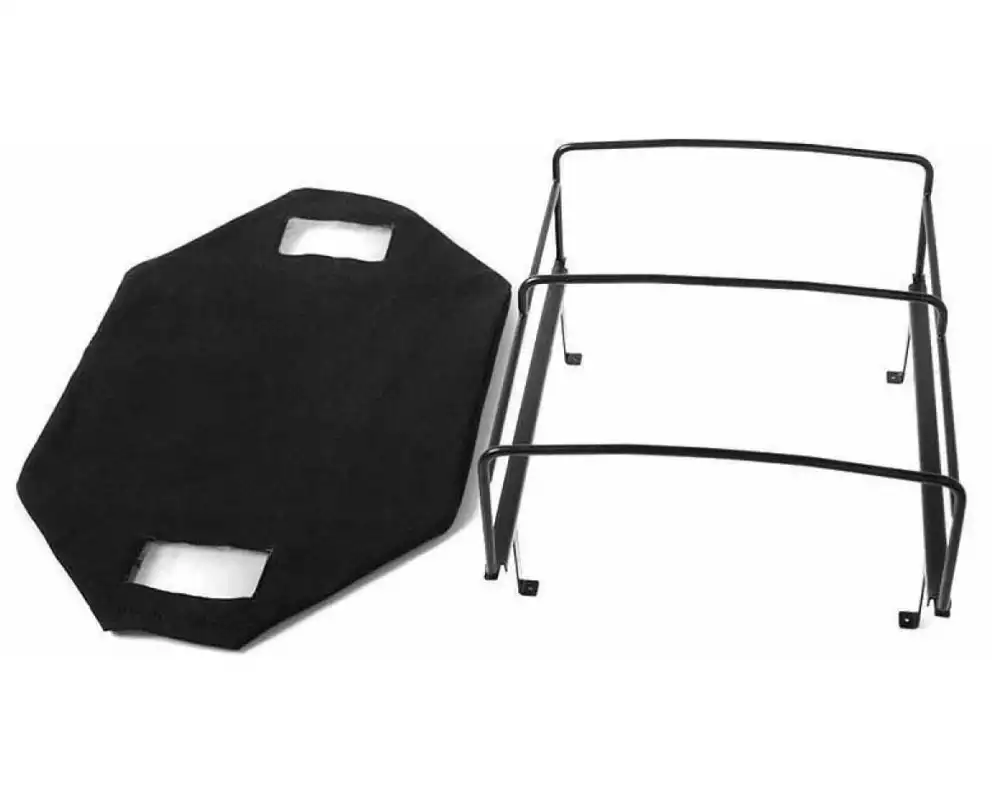 RC4WD Modellbau-Heckaufbau mit Softtop Schwarz