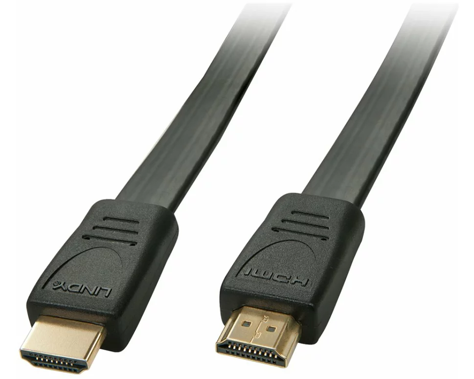 LINDY Video Cable, HDMI 2.0, HDMI-HDMI M-M, 0.5m, black, High Speed, HDTV & HDCP compatible