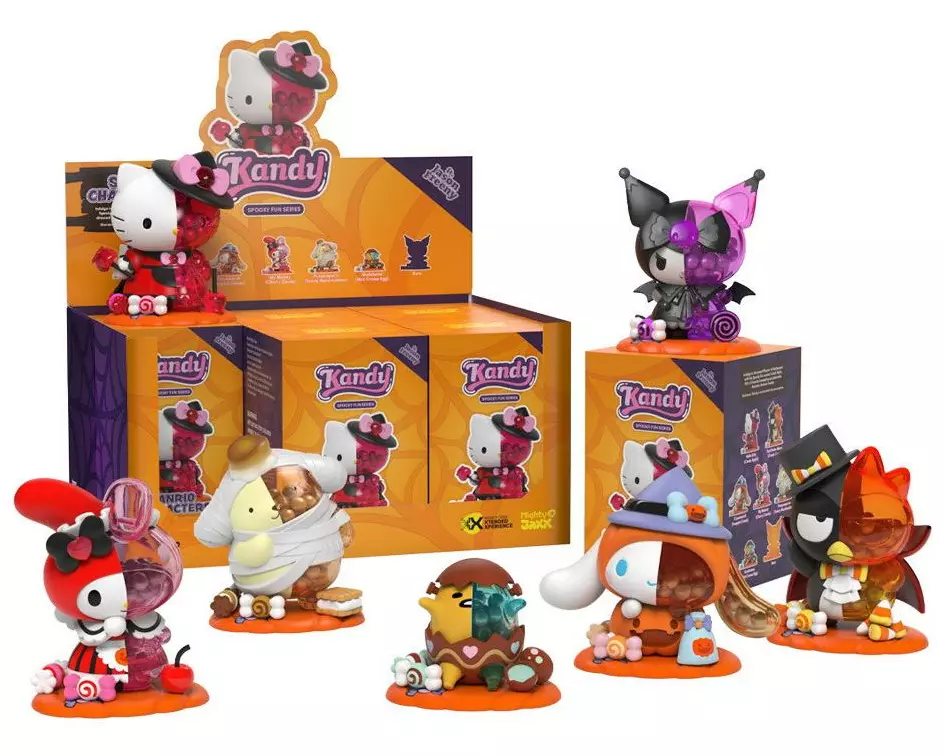 Mighty Jaxx Kandy x Sanrio Series 4 - Spooky Fun – blindpack Blindpack, PVC-Vinyl