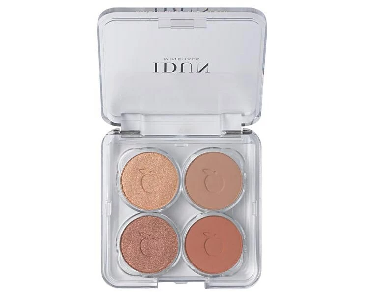 IDUN MINERALS Lidschatten-Palette Mineral Eyeshadow Nyponros mehrfarbig